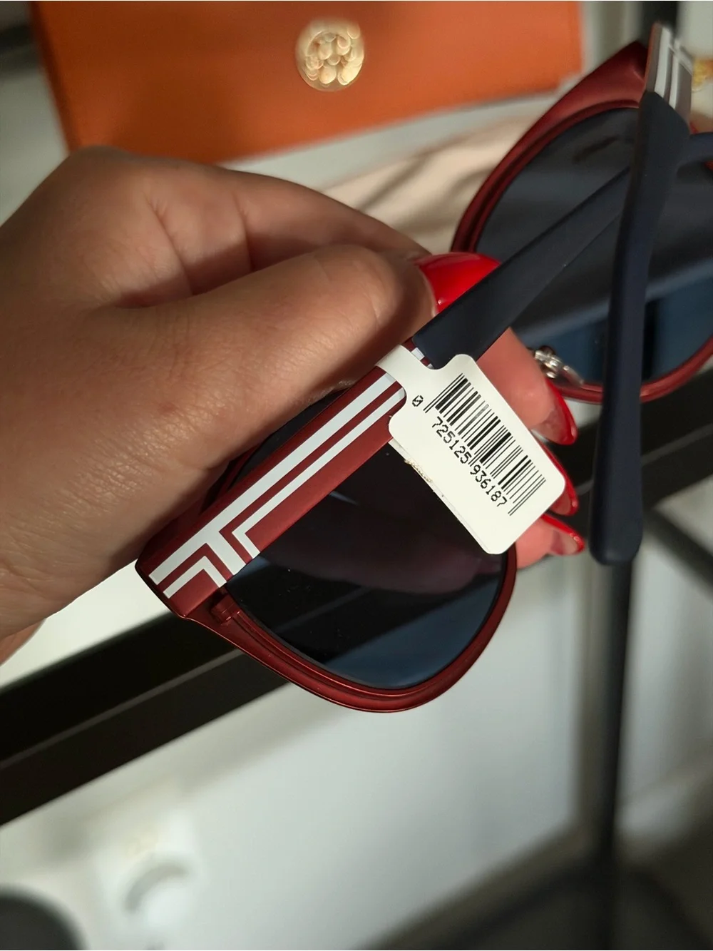 Tory Sport Red Sunglasses